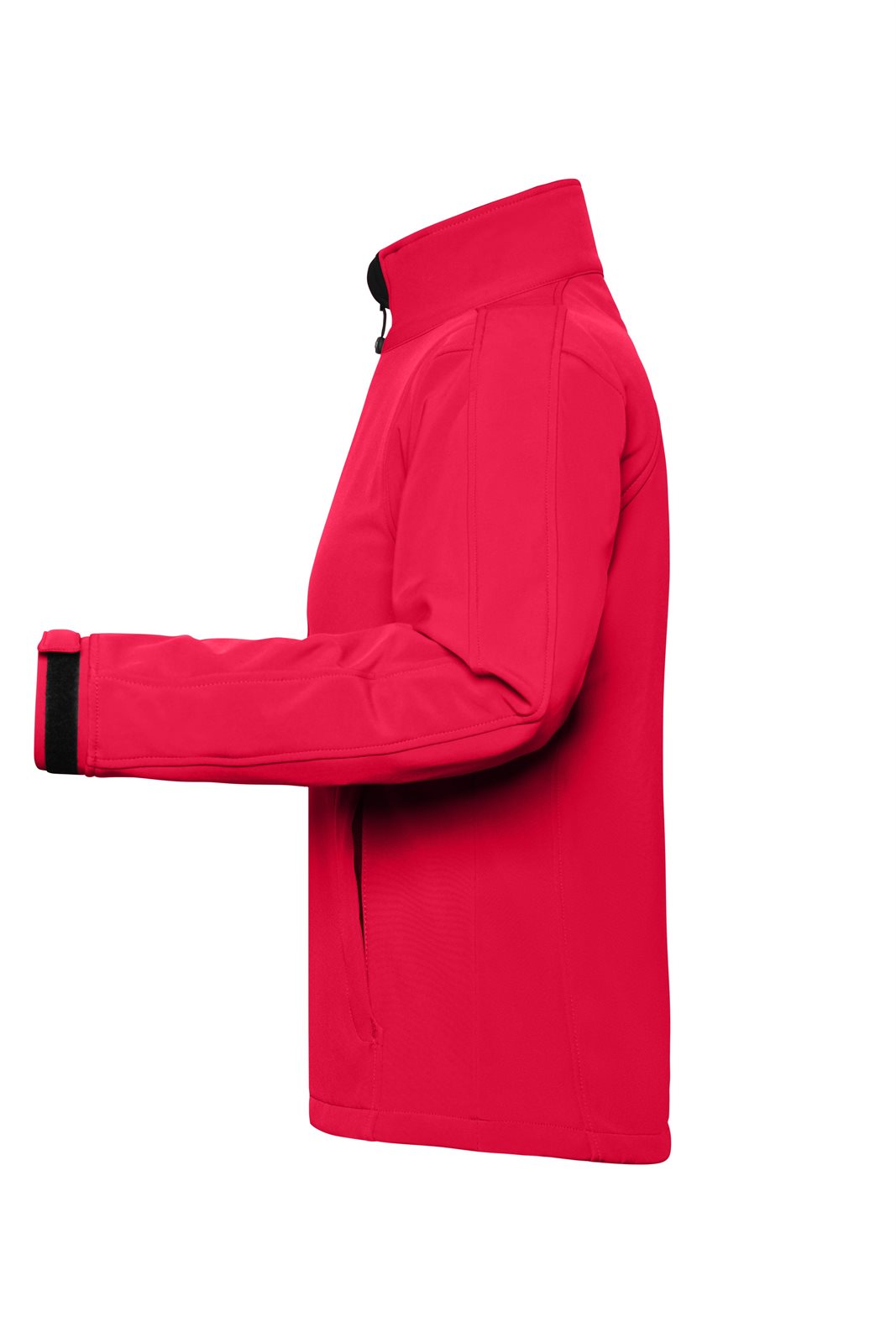 Jacke Damen Rot – Ladies' Softshell Jacket, Detailansicht