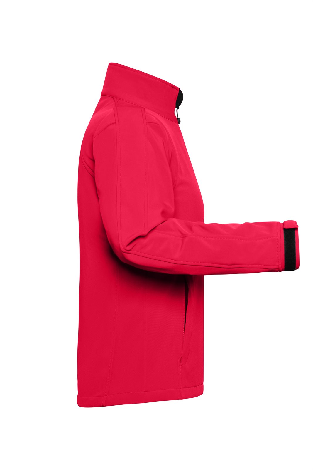 Jacke Damen Rot – Ladies' Softshell Jacket, Detailansicht