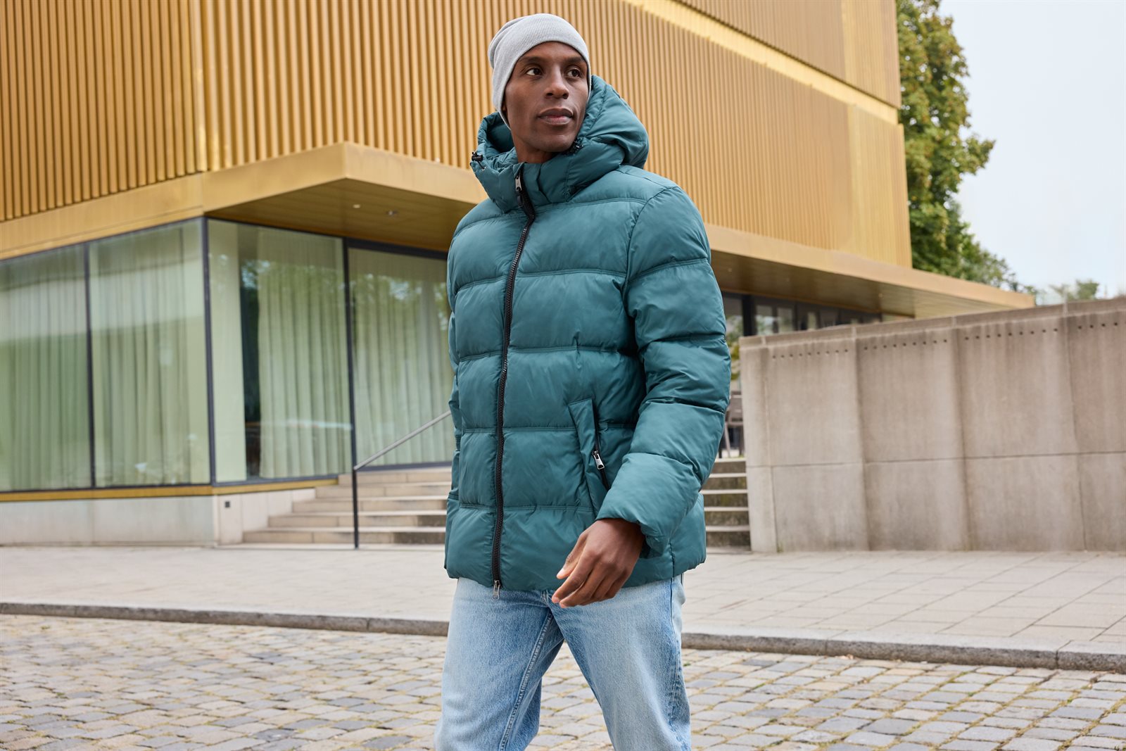 Jacke Herren – Men's Winter Jacket GRS, Detailansicht