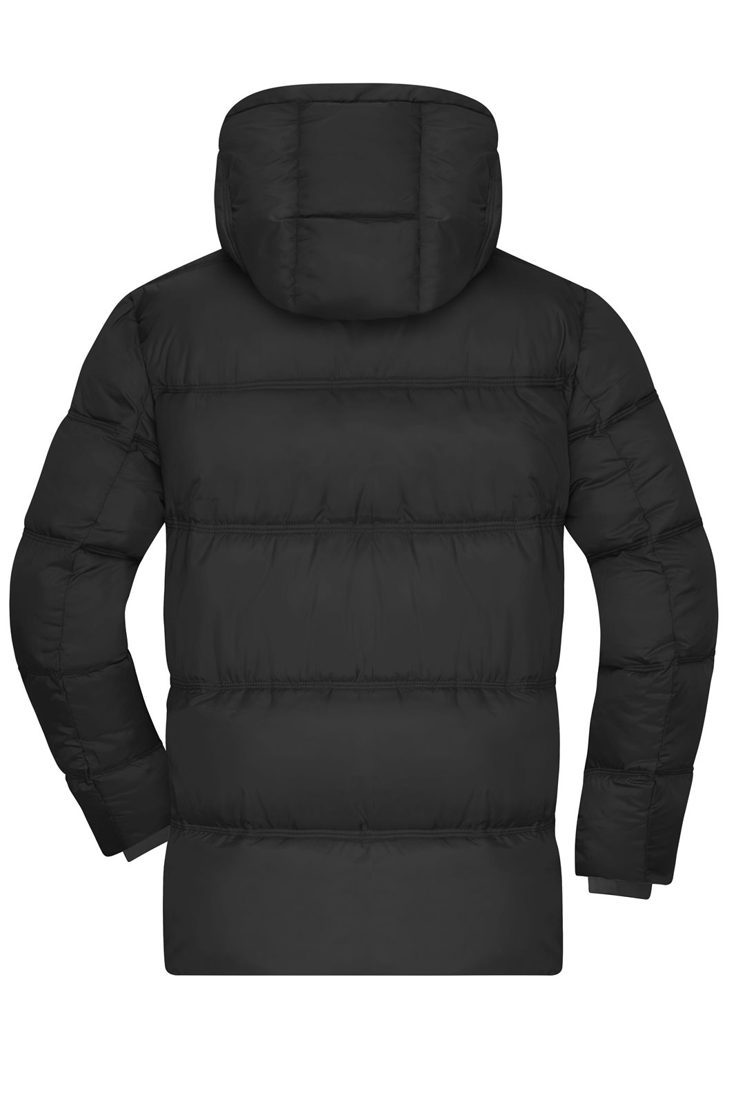 Jacke Herren Schwarz – Men's Winter Jacket GRS, Detailansicht