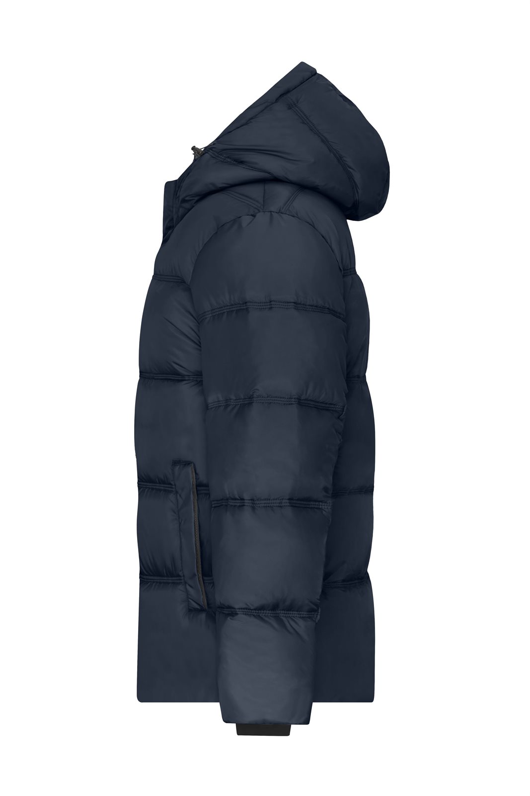 Jacke Herren Blau – Men's Winter Jacket GRS, Detailansicht