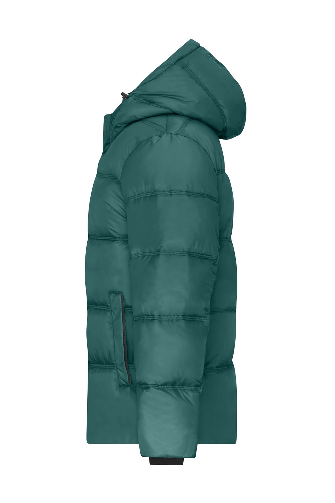 Jacke Herren Grün – Men's Winter Jacket GRS, Detailansicht