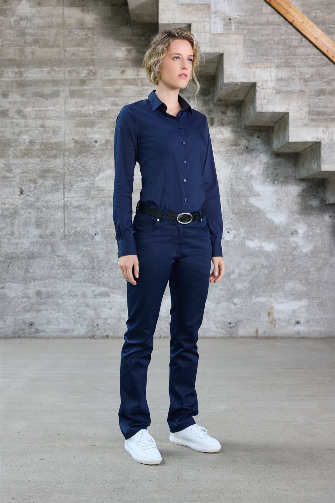 Hemd Damen – Ladies' Shirt - SLIM FIT -, Detailansicht