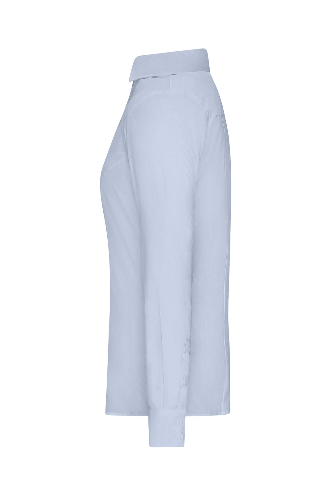 Hemd Damen Blau – Ladies' Shirt - SLIM FIT -, Detailansicht