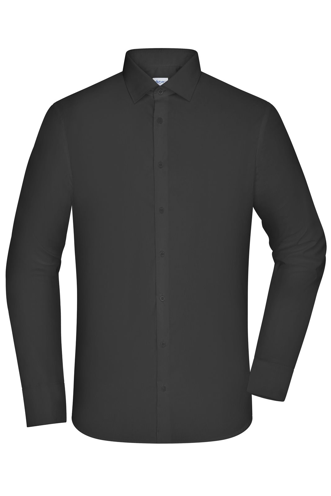 Hemd Herren Schwarz – Men's Shirt - SLIM FIT -