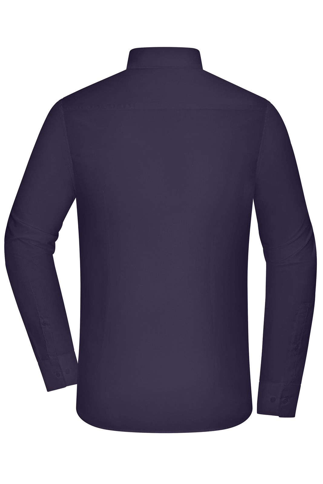 Hemd Herren Lila – Men's Shirt - SLIM FIT -, Detailansicht