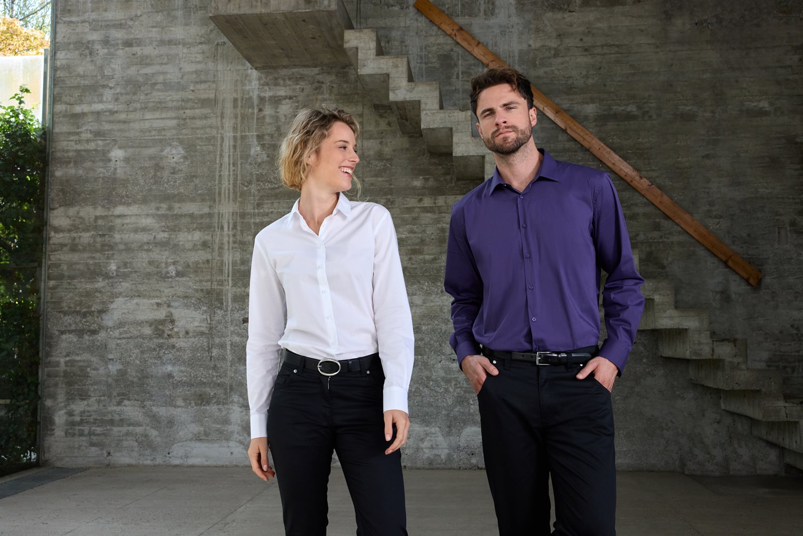 Hemd Herren – Men's Shirt - MODERN FIT -, Detailansicht
