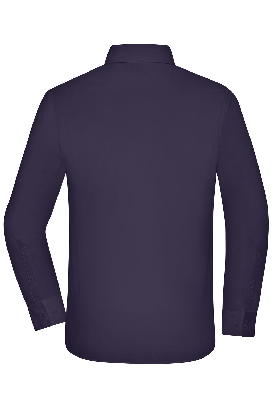 Hemd Herren Lila – Men's Shirt - MODERN FIT -, Detailansicht