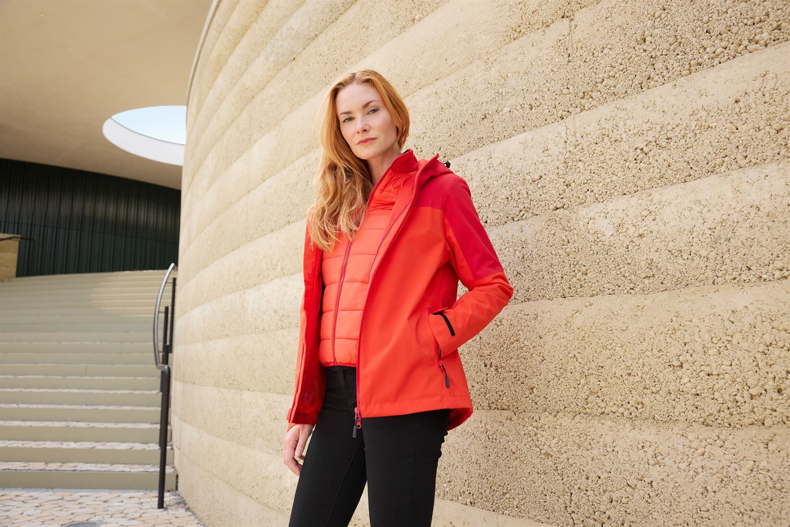 Jacke Damen – Ladies' 3-in-1-Jacket GRS, Detailansicht