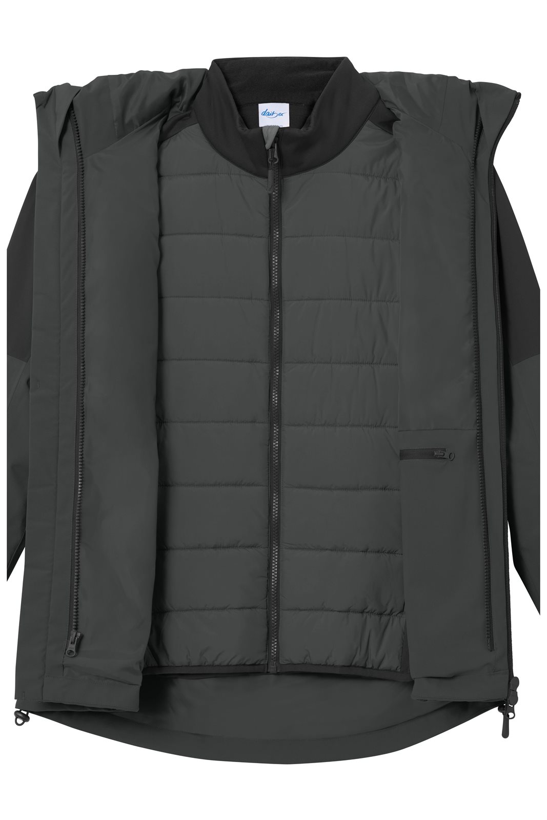 Jacke Damen – Ladies' 3-in-1-Jacket GRS, Detailansicht