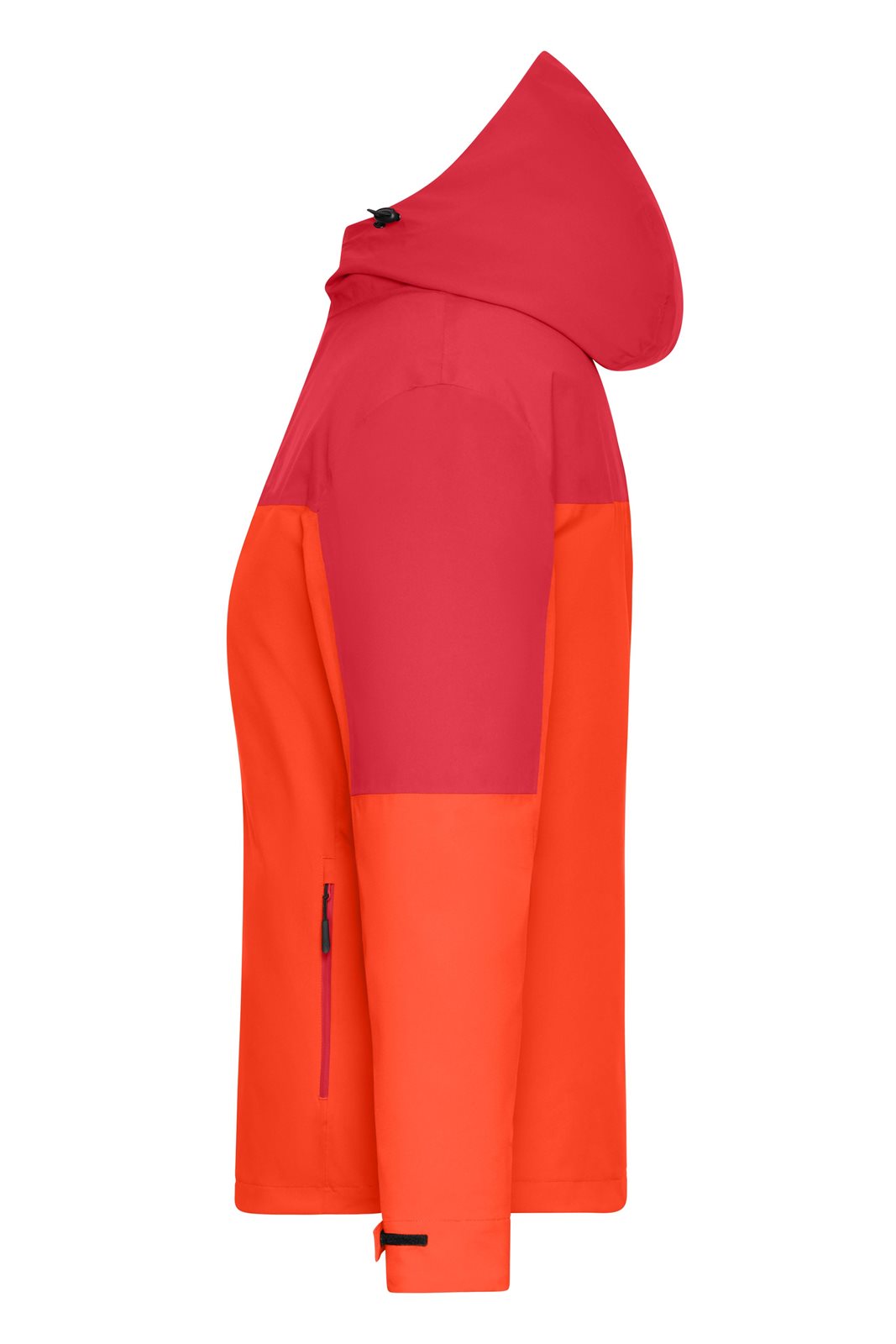 Jacke Damen Orange/Rot – Ladies' 3-in-1-Jacket GRS, Detailansicht