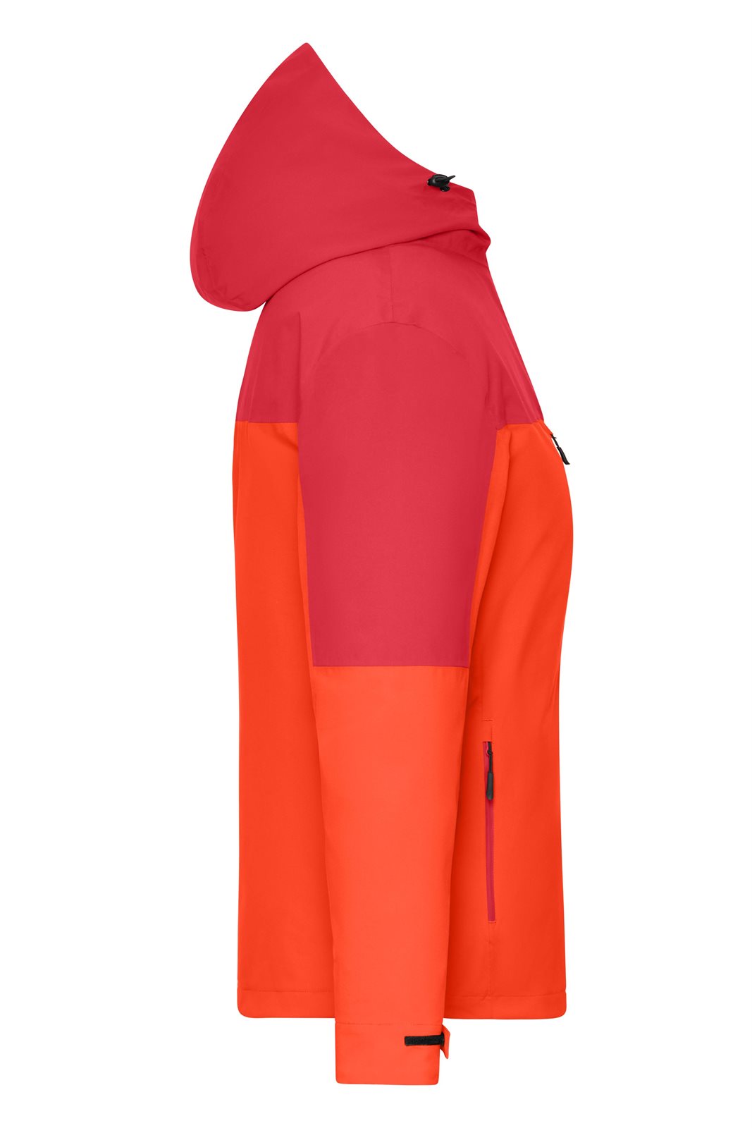 Jacke Damen Orange/Rot – Ladies' 3-in-1-Jacket GRS, Detailansicht