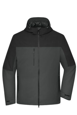 Jacke Herren Schwarz/Grau – Men's 3-in-1-Jacket GRS