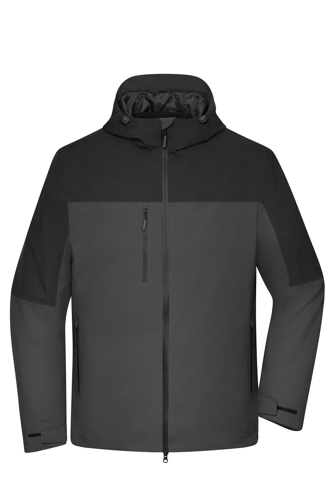 Jacke Herren Schwarz/Grau – Men's 3-in-1-Jacket GRS