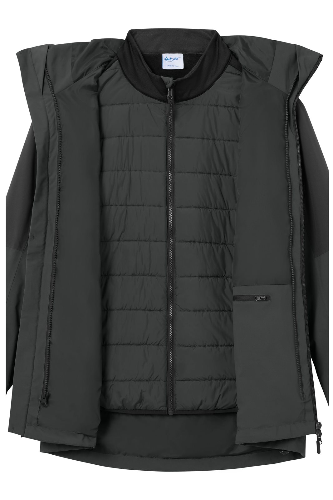 Jacke Herren – Men's 3-in-1-Jacket GRS, Detailansicht