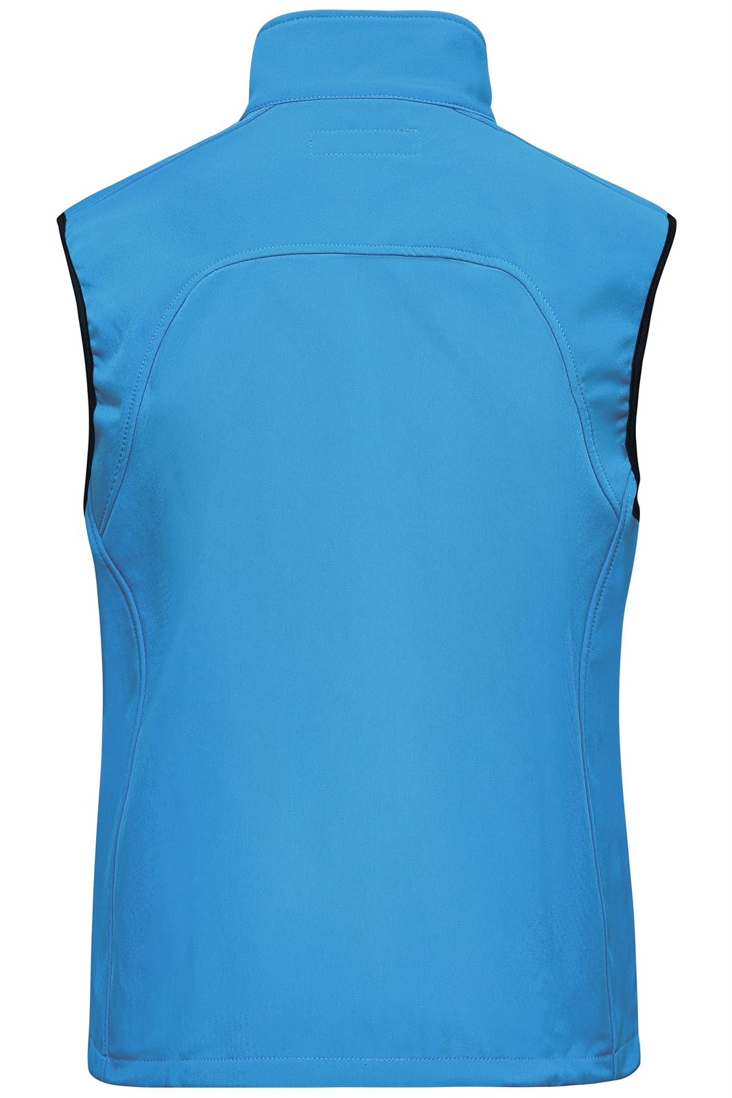 Weste Damen Blau – Ladies' Softshell Vest, Detailansicht