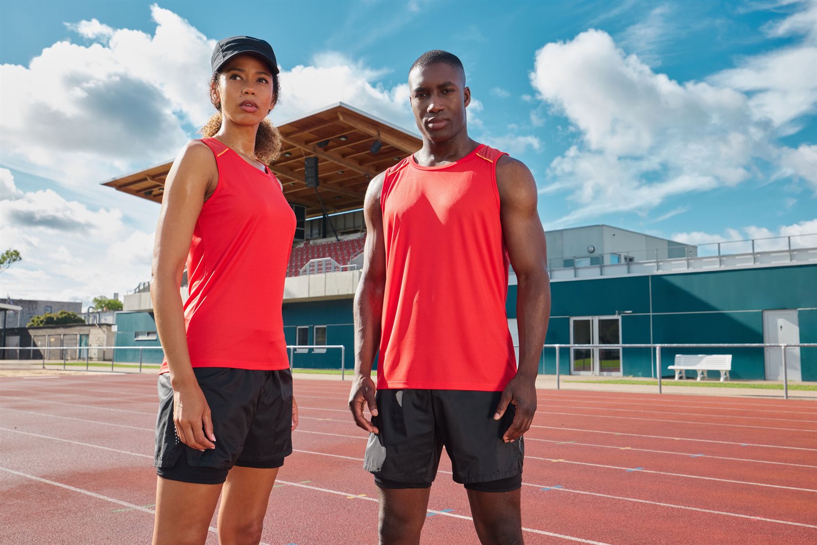 Tank Top Damen – Ladies' Running Tank GRS, Detailansicht