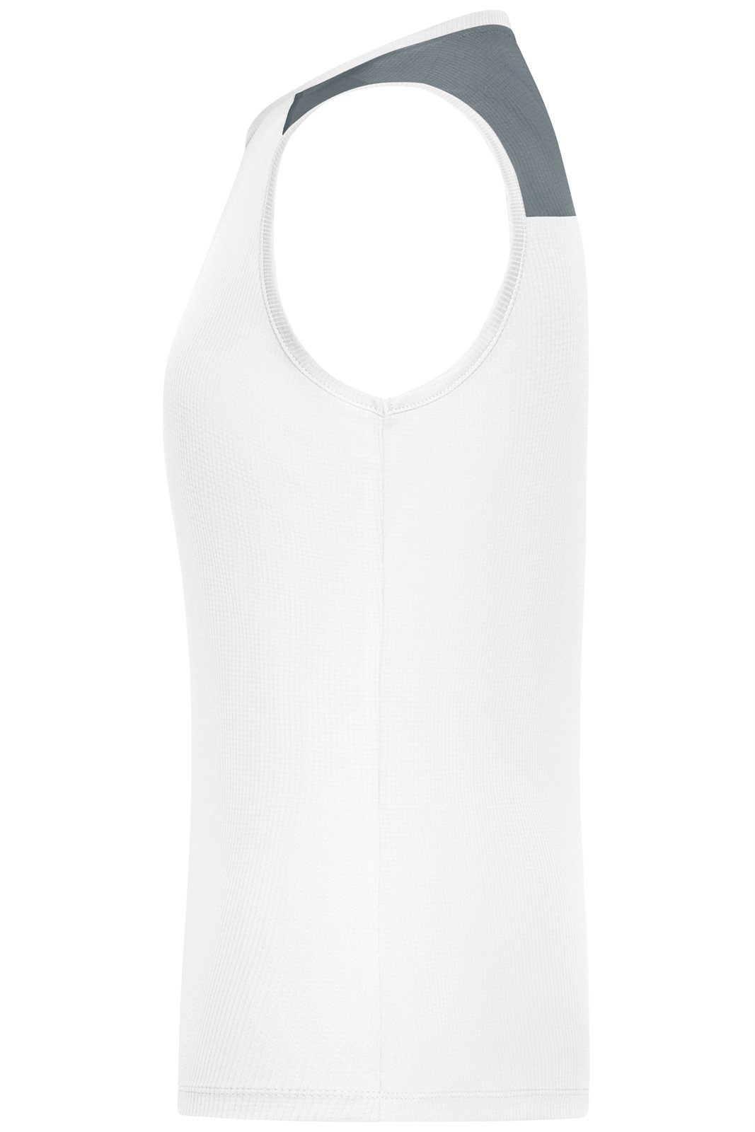 Tank Top Damen Weiß – Ladies' Running Tank GRS, Detailansicht