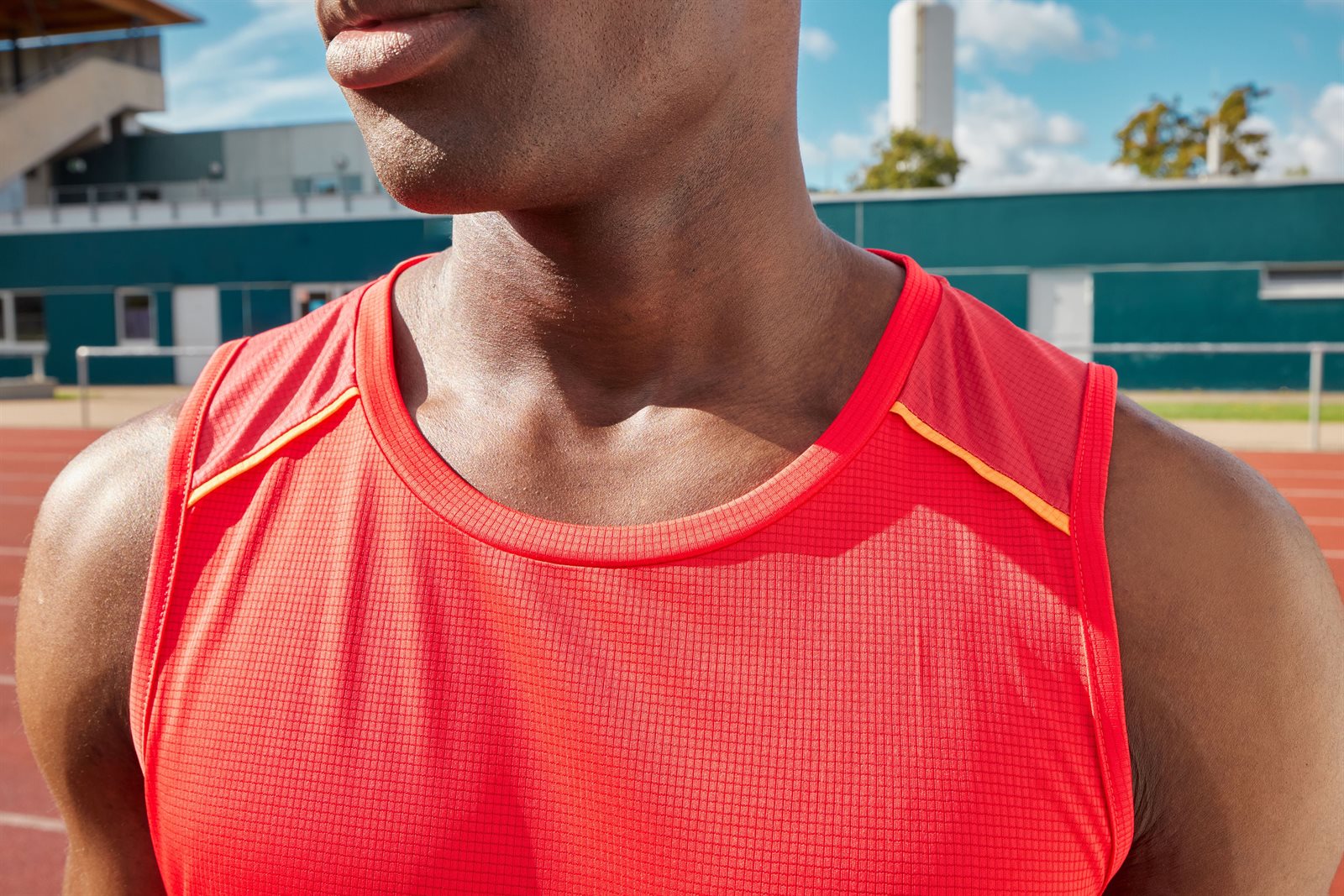 Tank Top Herren – Men's Running Tank GRS, Detailansicht