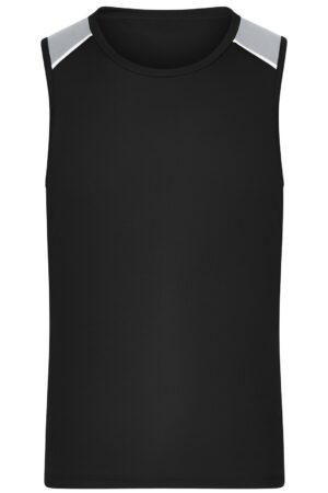 Tank Top Herren Schwarz – Men's Running Tank GRS