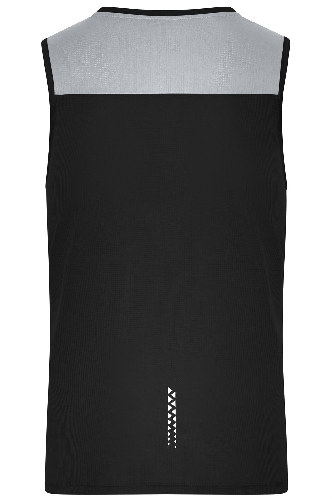 Tank Top Herren Schwarz – Men's Running Tank GRS, Detailansicht