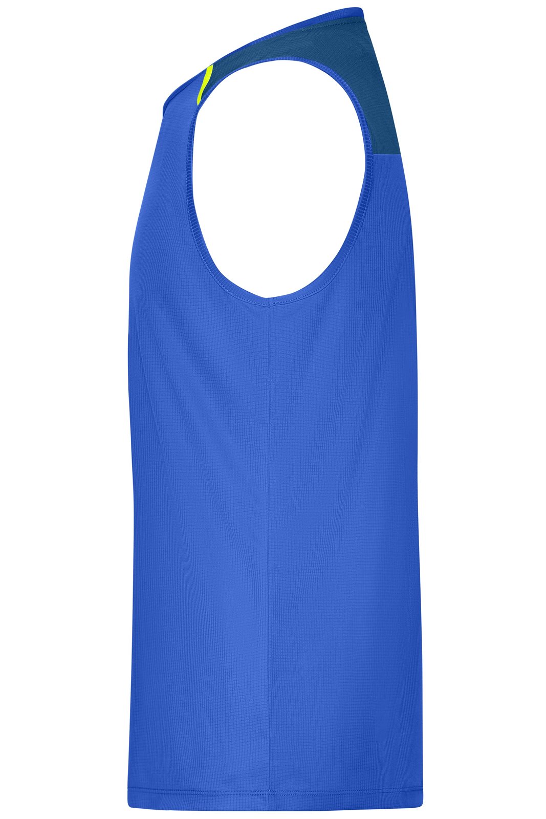 Tank Top Herren Blau – Men's Running Tank GRS, Detailansicht