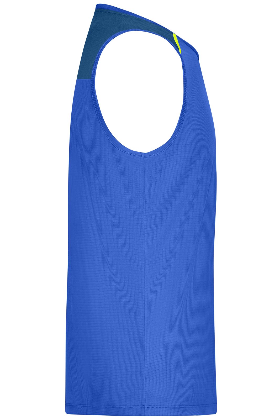 Tank Top Herren Blau – Men's Running Tank GRS, Detailansicht
