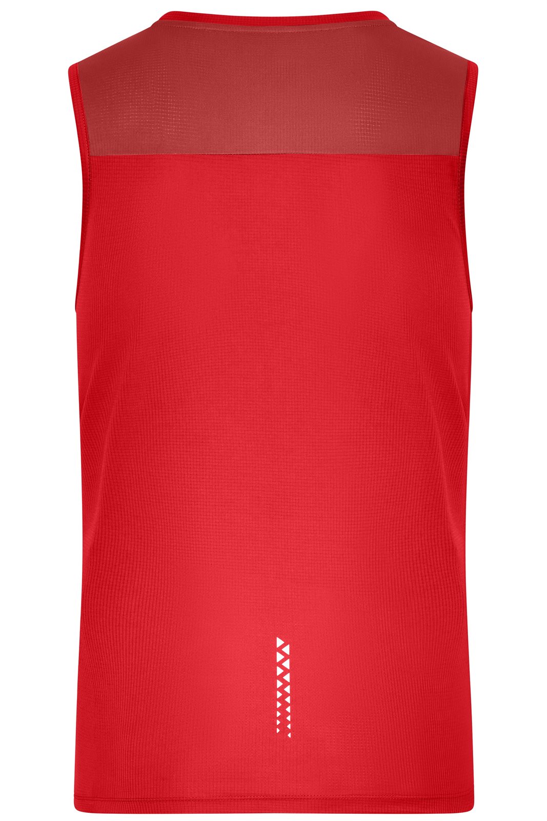 Tank Top Herren Orange – Men's Running Tank GRS, Detailansicht