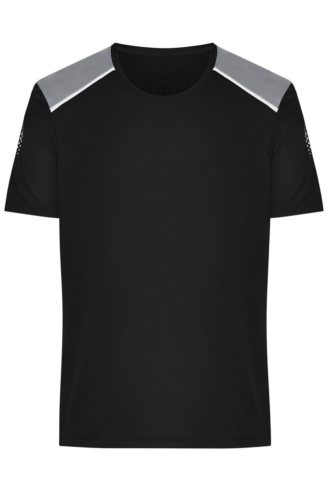 T-Shirt Herren Schwarz – Men's Running T-Shirt GRS