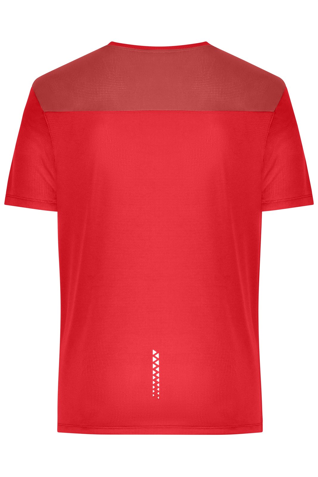 T-Shirt Herren Orange – Men's Running T-Shirt GRS, Detailansicht