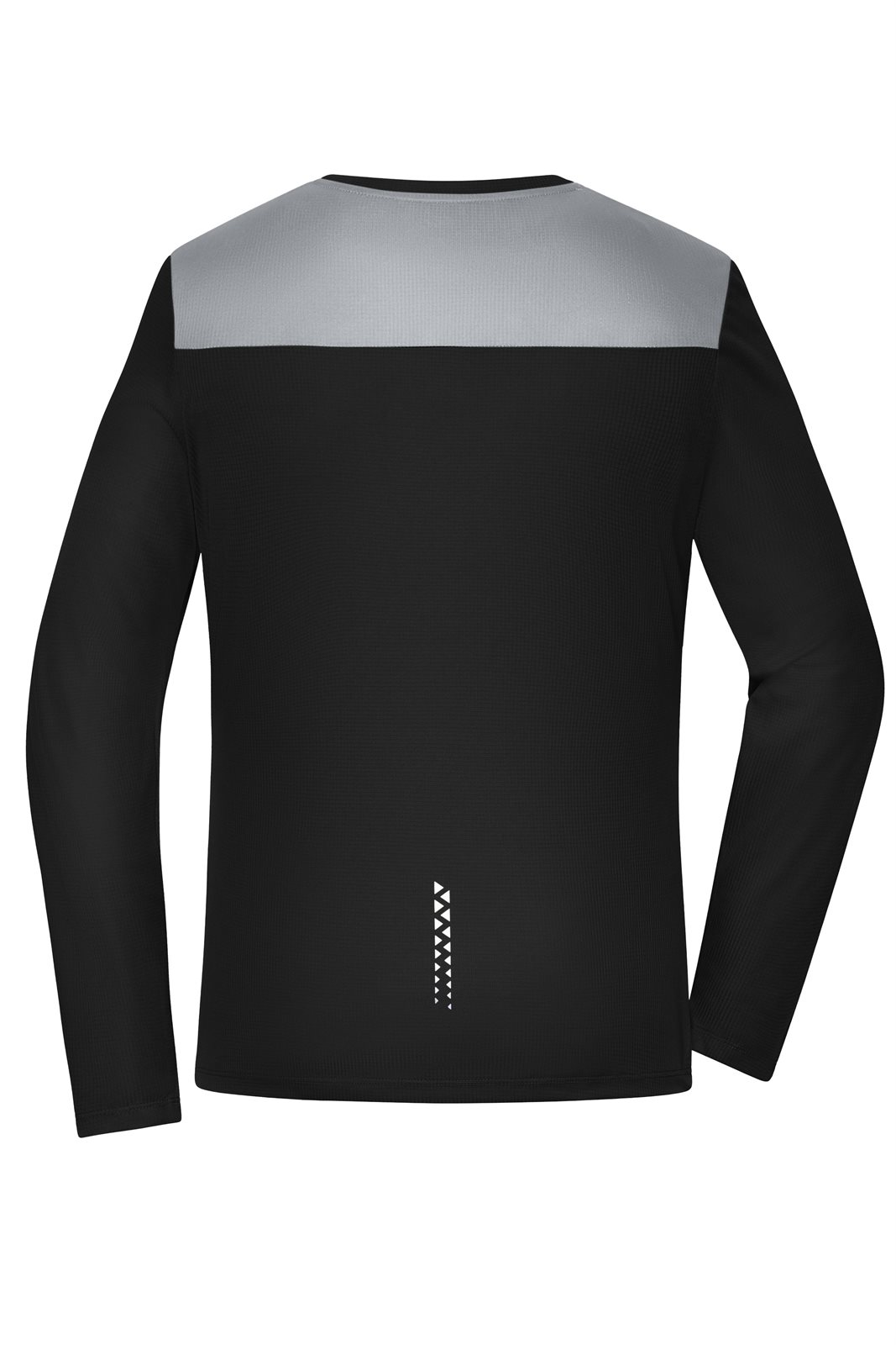 T-Shirt Damen Schwarz – Ladies' Running Shirt Longsleeve GRS, Detailansicht
