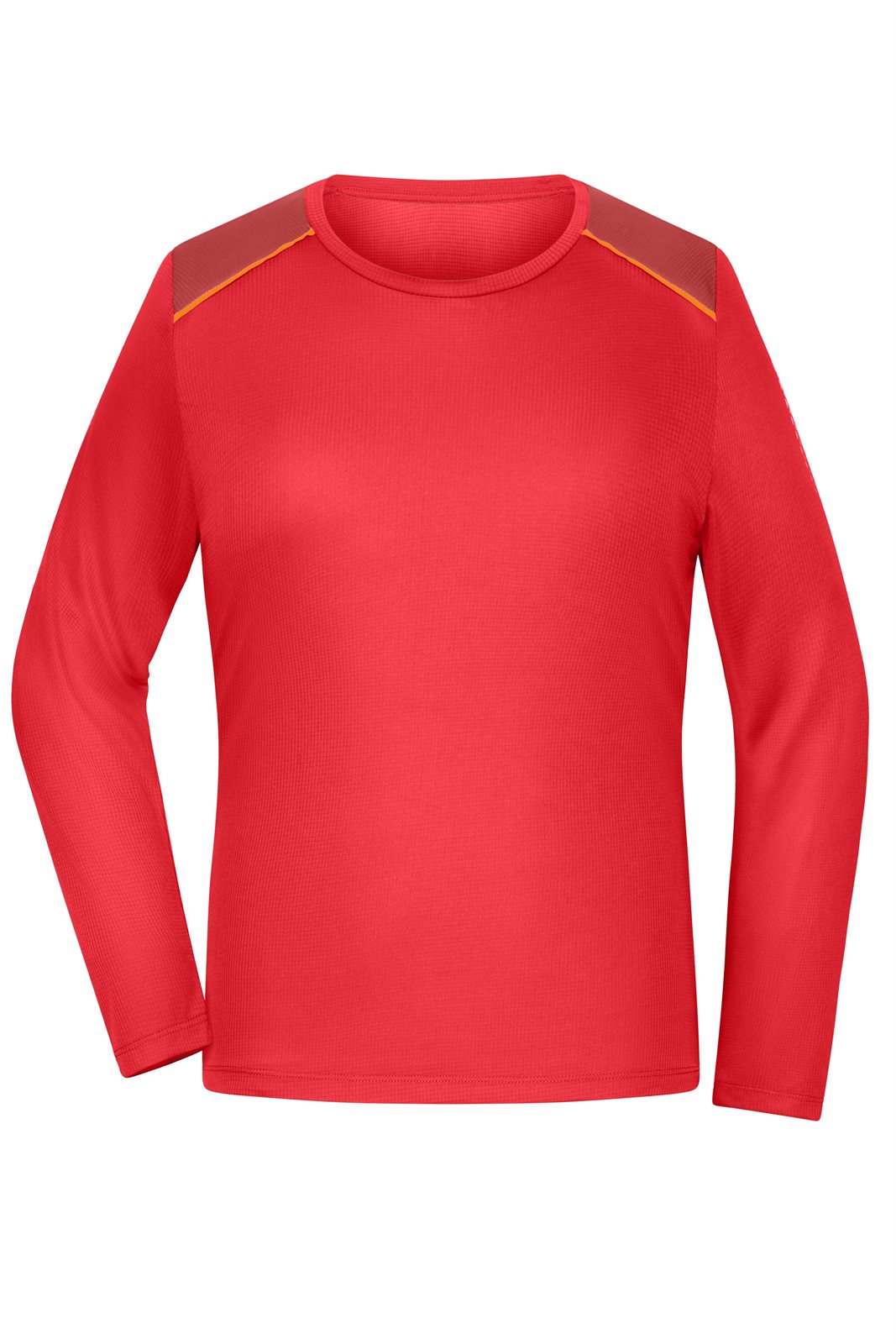 T-Shirt Damen Orange – Ladies' Running Shirt Longsleeve GRS