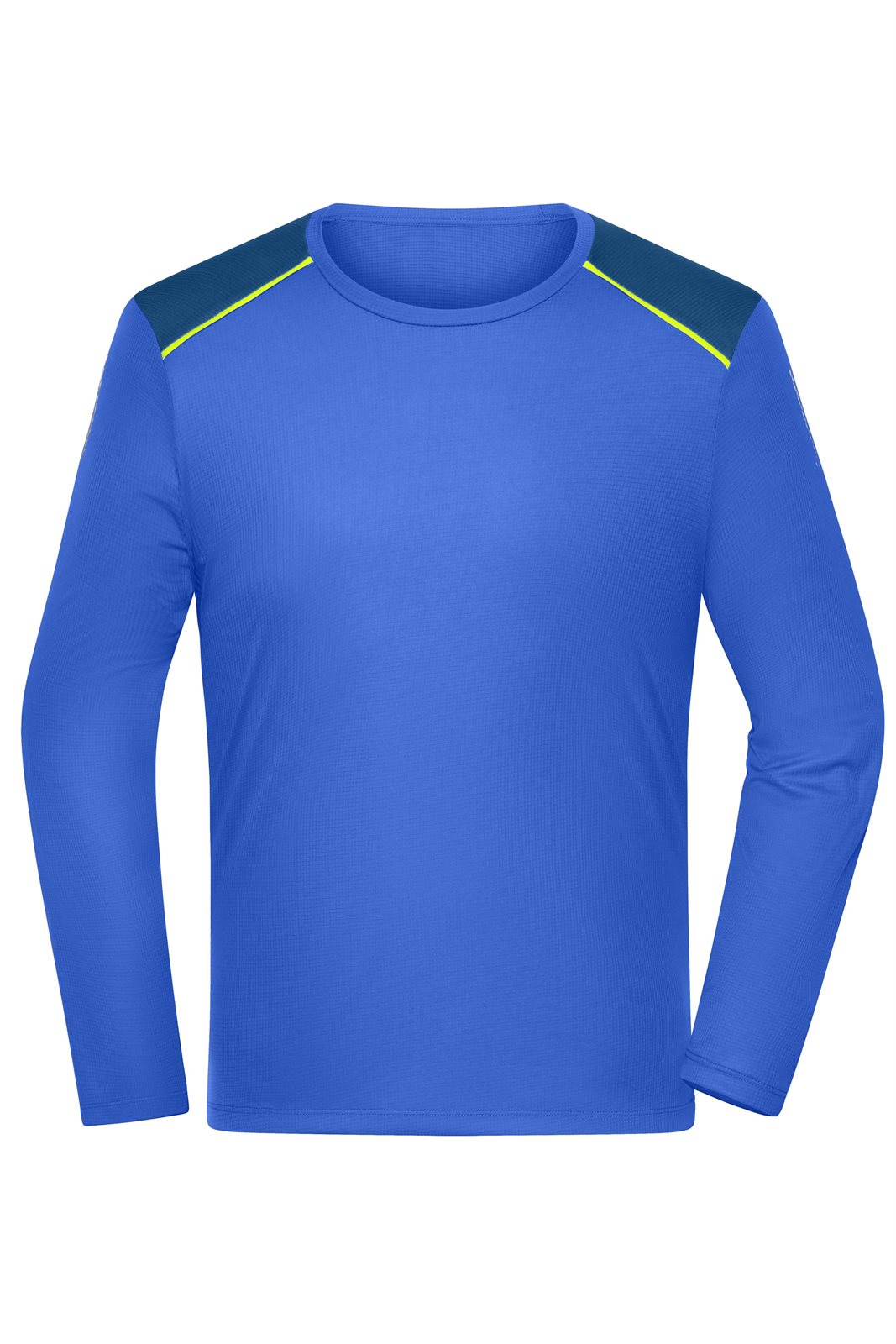 T-Shirt Herren Blau – Men's Running Shirt Longsleeve GRS