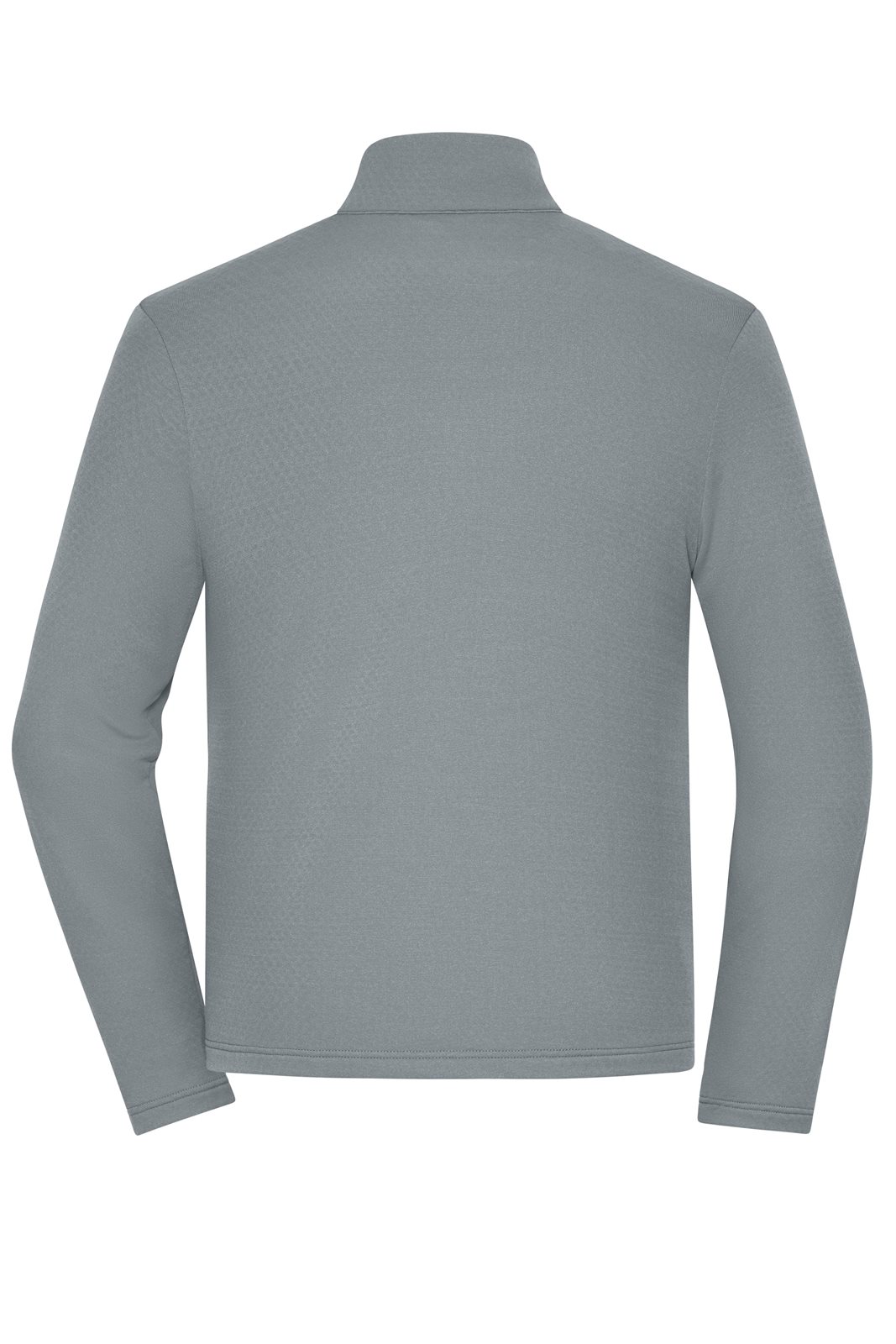 Jacke Herren Grau – Men's Sports Structured Fleece Jacket GRS, Detailansicht