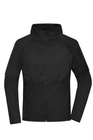 Jacke Herren Schwarz – Men's Running Jacket