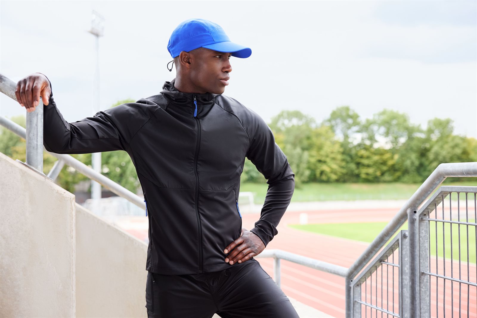 Jacke Herren – Men's Running Jacket, Detailansicht
