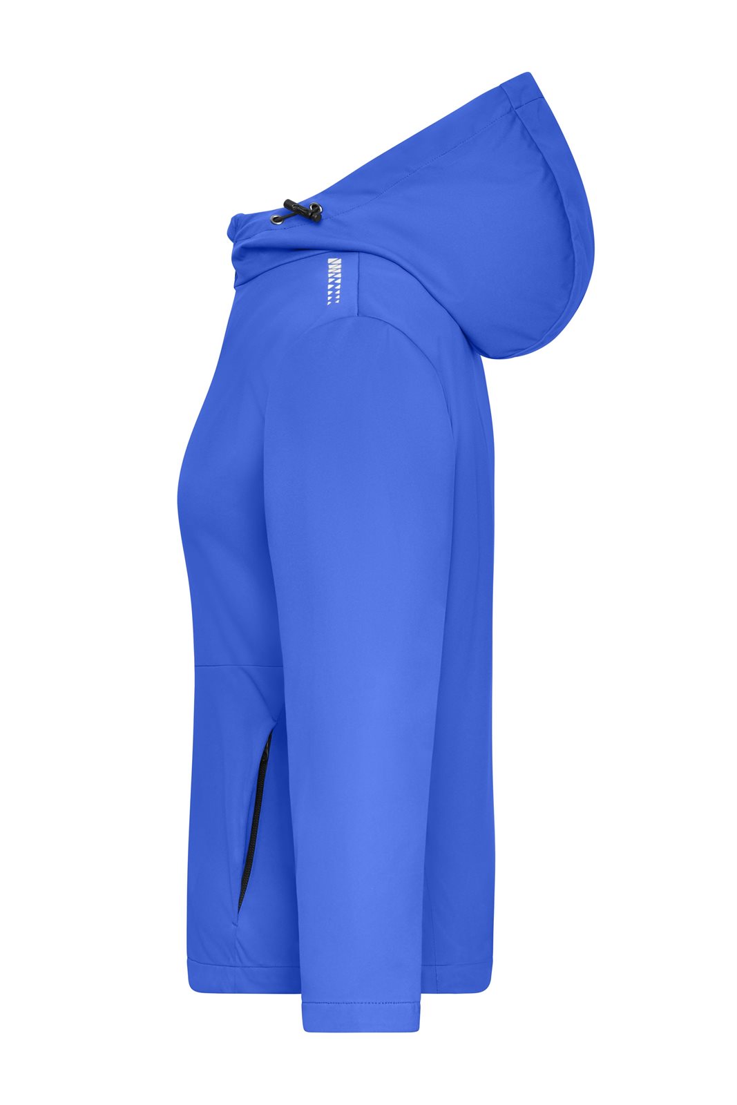 Jacke Damen Blau – Ladies' Sports Softshell Jacket GRS, Detailansicht