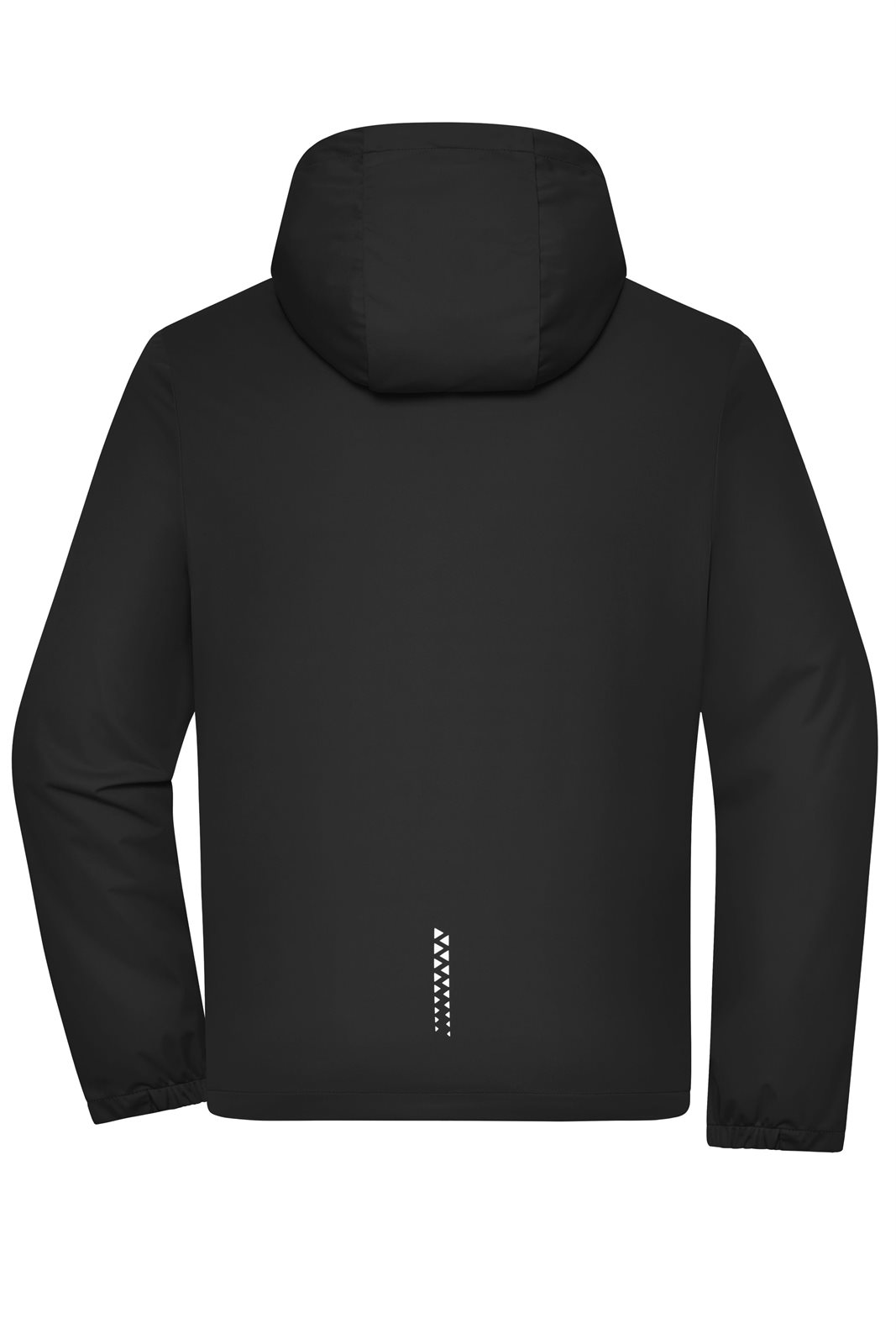 Jacke Herren Schwarz – Men's Sports Softshell Jacket GRS, Detailansicht