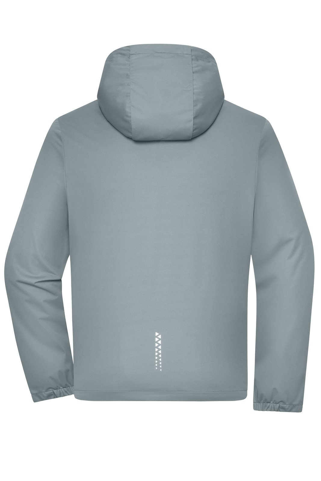 Jacke Herren Grau – Men's Sports Softshell Jacket GRS, Detailansicht