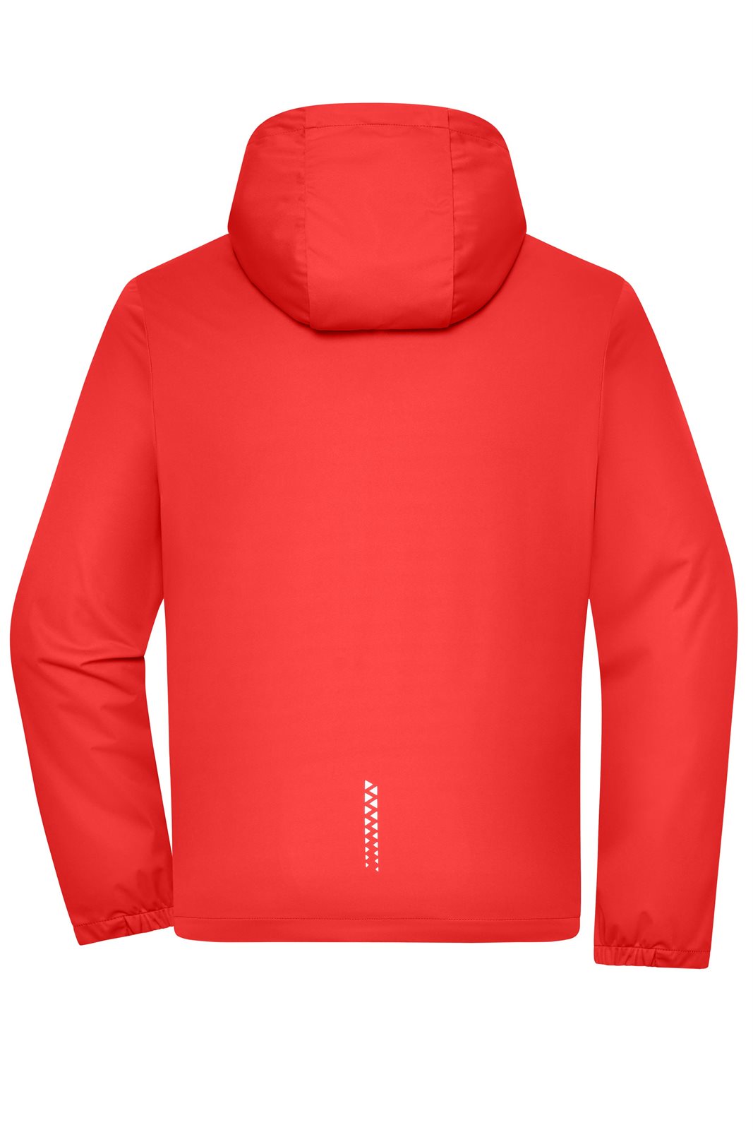 Jacke Herren Orange – Men's Sports Softshell Jacket GRS, Detailansicht