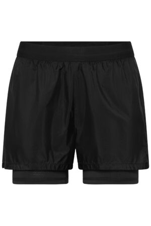 Hose Damen Schwarz – Ladies' Running Shorts