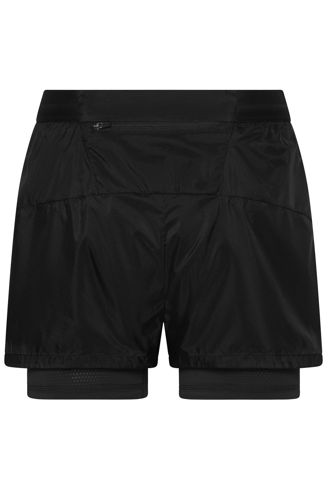 Hose Damen Schwarz – Ladies' Running Shorts, Detailansicht