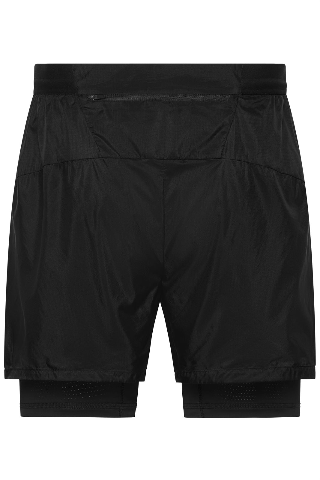 Hose Herren Schwarz – Men's Running Shorts, Detailansicht