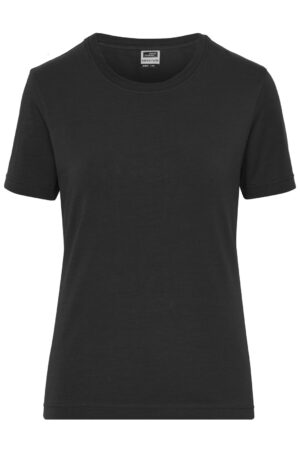 T-Shirt Damen Schwarz – Ladies' ORGANIC Stretch-T Work - SOLID - OCS Blended