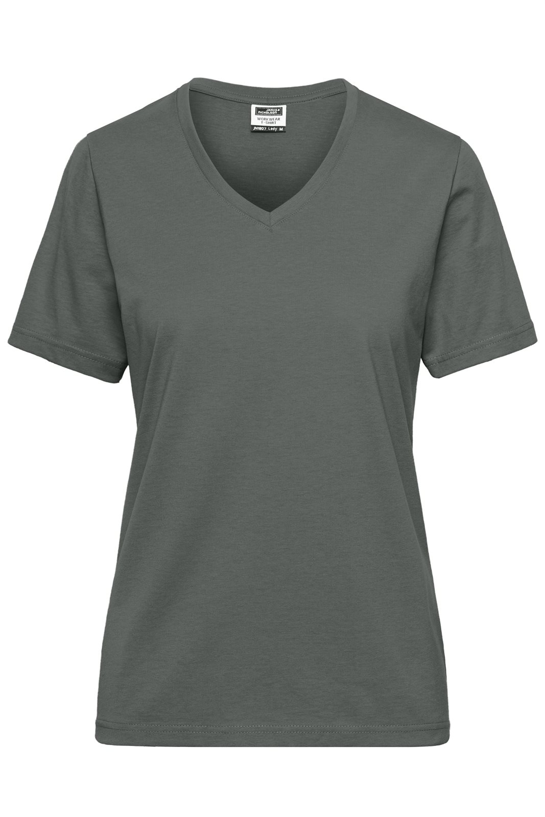 T-Shirt Damen Grau – Ladies' ORGANIC Workwear T-Shirt OCS Blended
