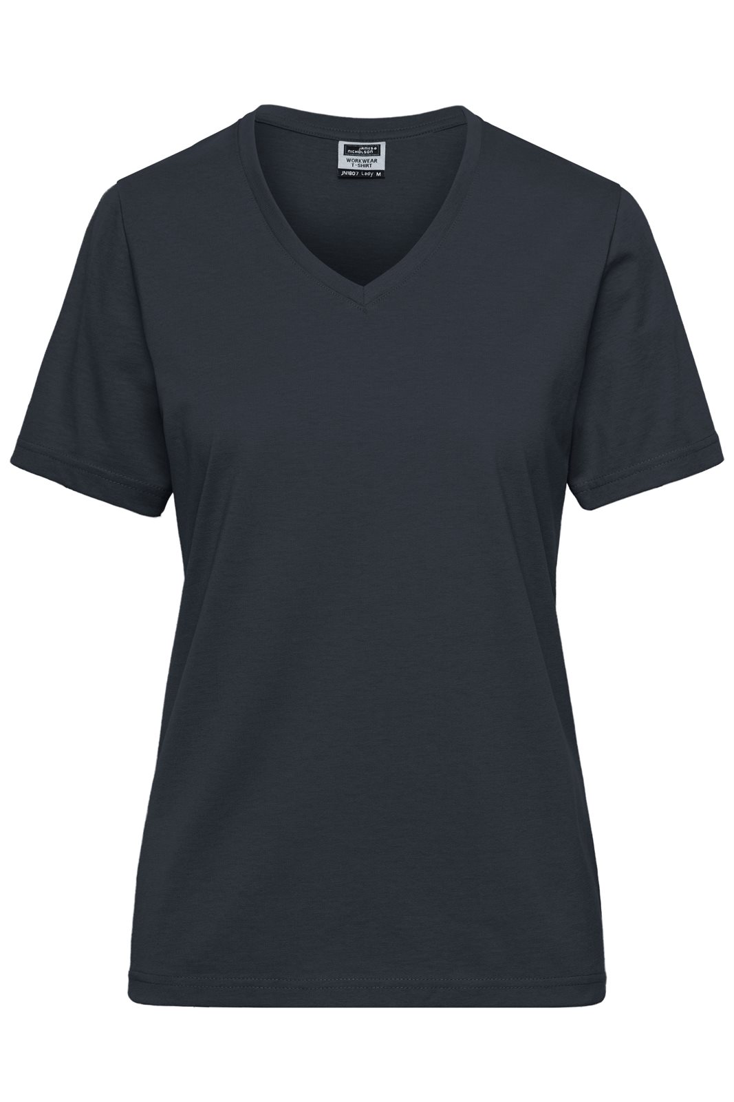 T-Shirt Damen Grau – Ladies' ORGANIC Workwear T-Shirt OCS Blended