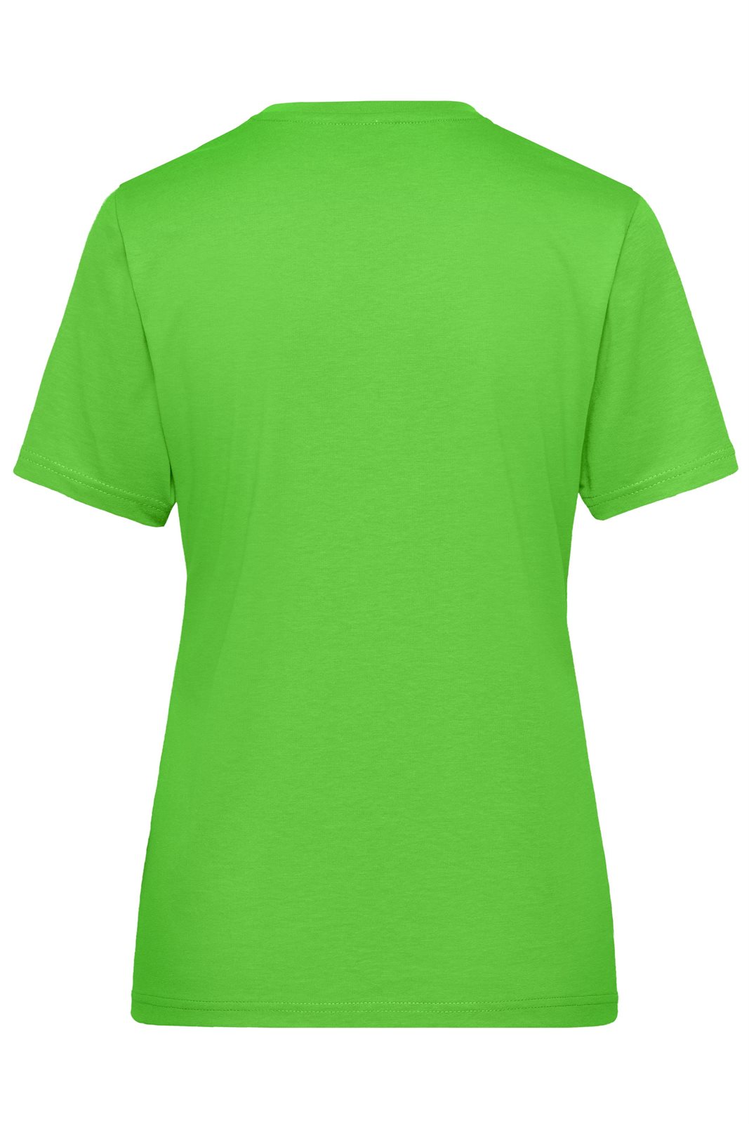 T-Shirt Damen Grün – Ladies' ORGANIC Workwear T-Shirt OCS Blended, Detailansicht