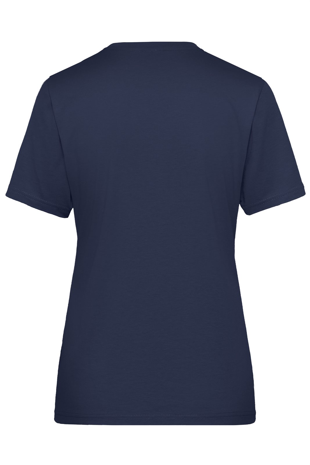 T-Shirt Damen Blau – Ladies' ORGANIC Workwear T-Shirt OCS Blended, Detailansicht