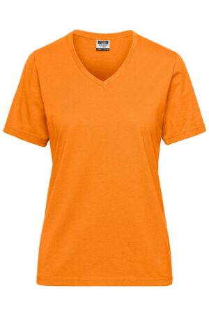 T-Shirt Damen Blau – Ladies' ORGANIC Workwear T-Shirt OCS Blended