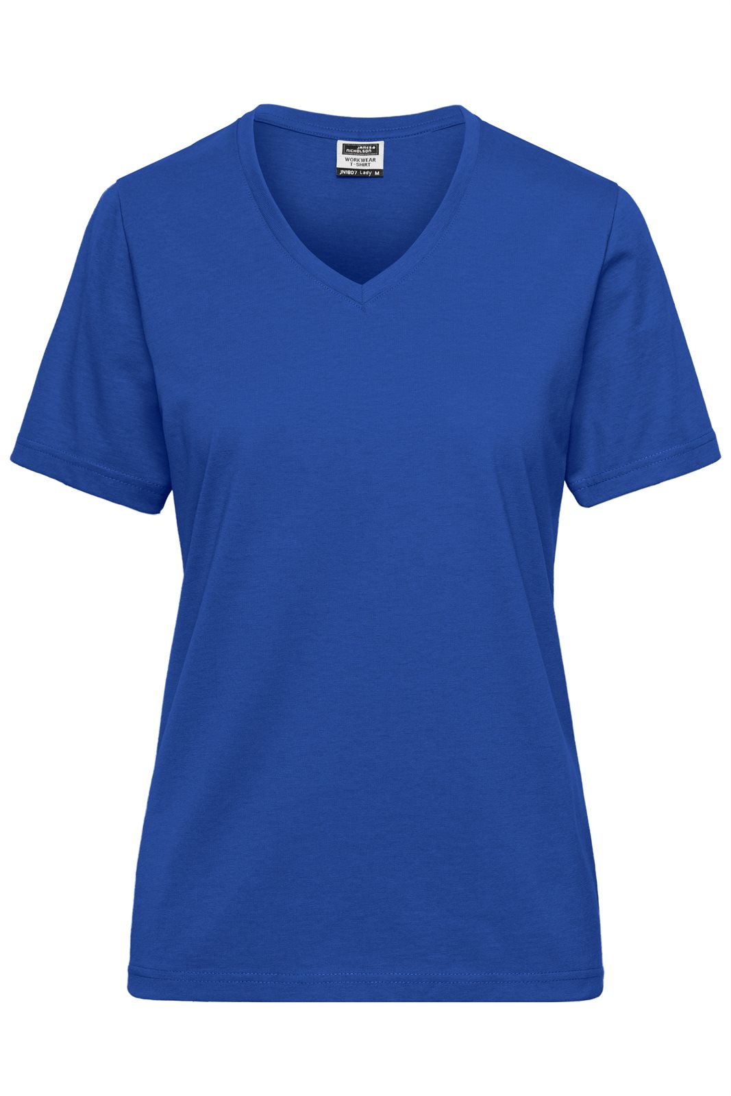 T-Shirt Damen Blau – Ladies' ORGANIC Workwear T-Shirt OCS Blended
